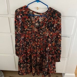 CV floral swing dress